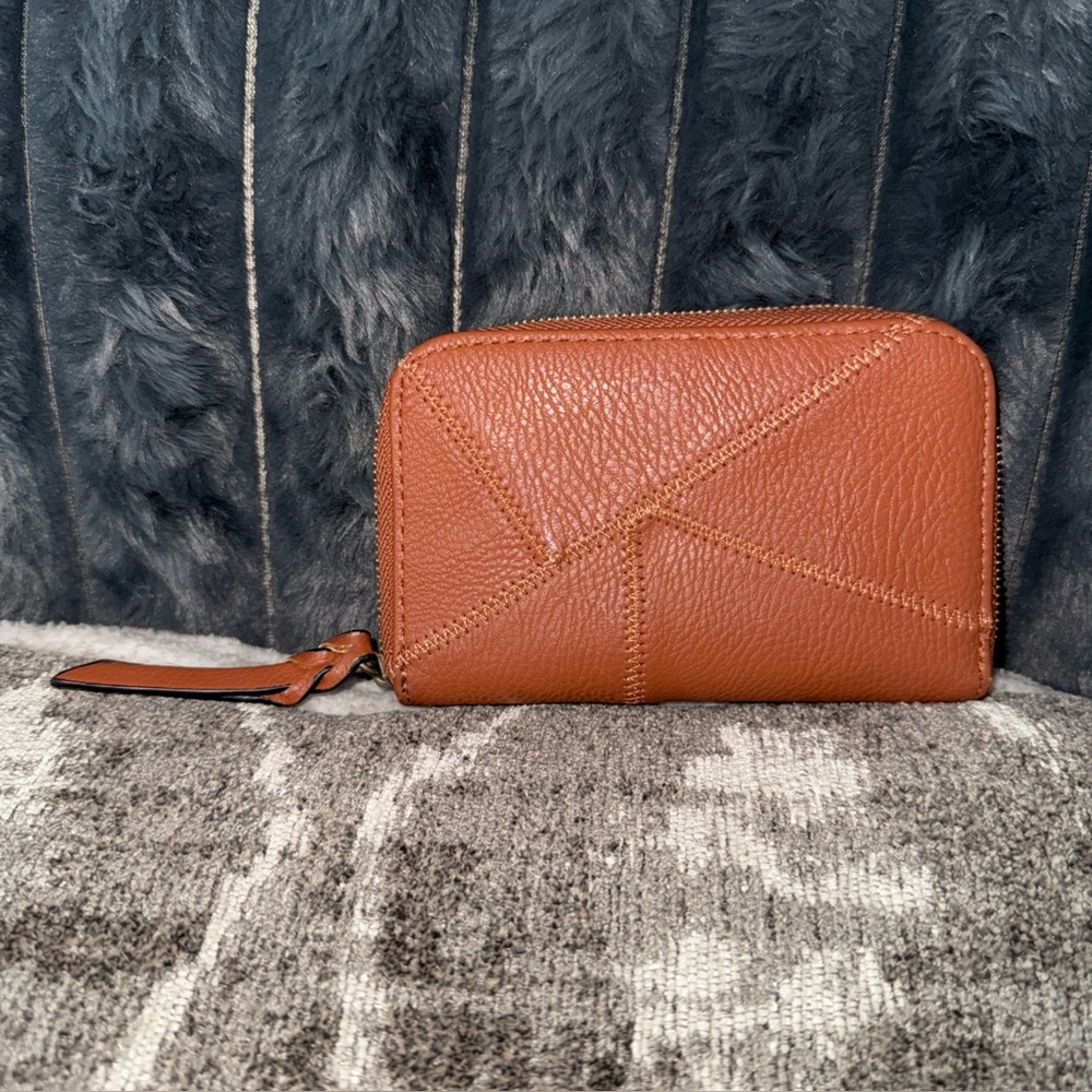 Universal Thread Burnt Orange Wallet - image 1